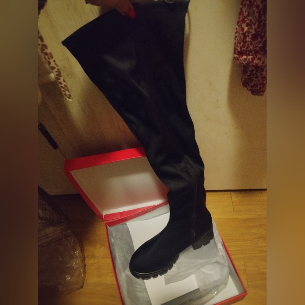 Thigh high boots